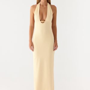 Javana Maxi Dress - Yellow