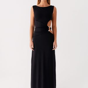 Jayana Maxi Dress - Black
