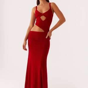 Jocelyn Maxi Dress - Red