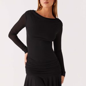 Juliana Mini Dress - Black