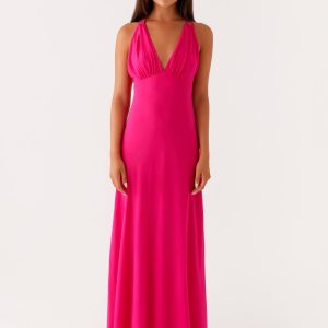 Kacia Maxi Dress - Fuchsia