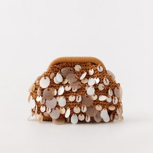 Kadence Clutch Bag - Natural