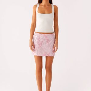 Kandi Mini Skirt - Pink