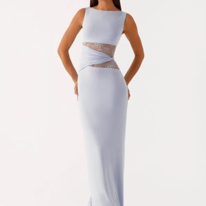Karma Maxi Dress - Blue