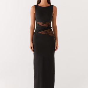 Karma Maxi Dress - Black