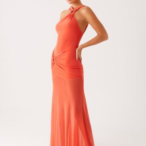 Kavala Maxi Dress - Coral