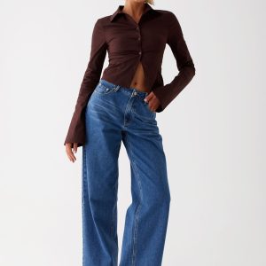 Keanna Low Rise Jeans - Indigo