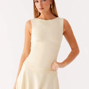 Kelda Mini Dress - Yellow