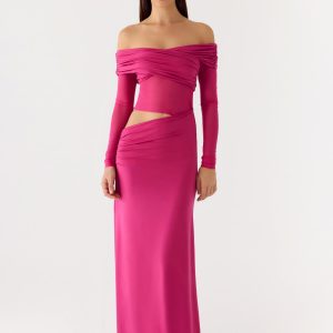 Kerli Maxi Dress - Fuchsia