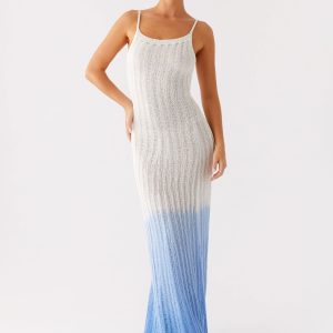 Kiki Maxi Dress - Ombre Blue