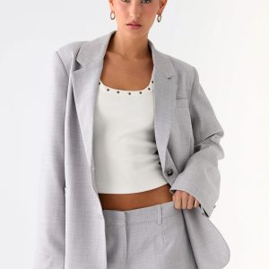 Kingston Oversized Blazer - Grey