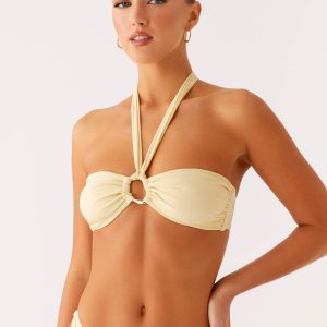 Kivara Bikini Top - Yellow
