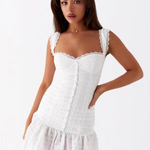 Kristina Mini Dress - White