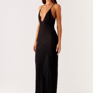 Kylia Maxi Dress - Black