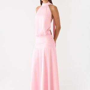 Last Forever Maxi Dress - Baby Pink
