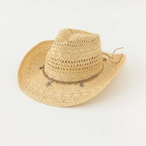 Late Checkout Cowboy Hat - Natural
