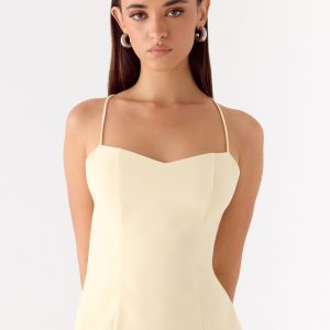 Leray Top - Lemon Yellow