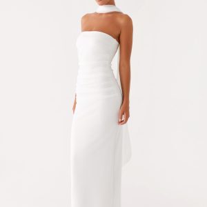 Libra Maxi Dress - White