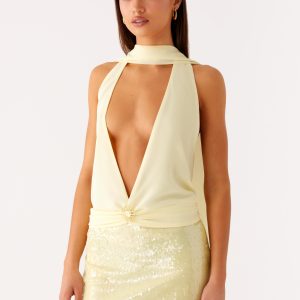 Lilo Scarf Top - Yellow