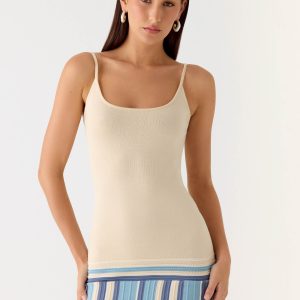 Lion Heart Knit Mini Dress - Ivory