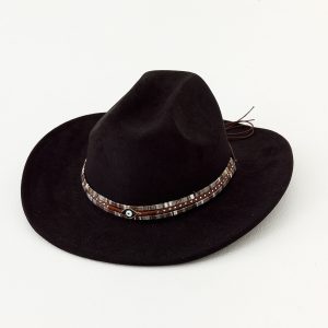 Lone Star Cowboy Hat - Black