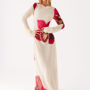 Lorde Maxi Dress - Orchid Yellow