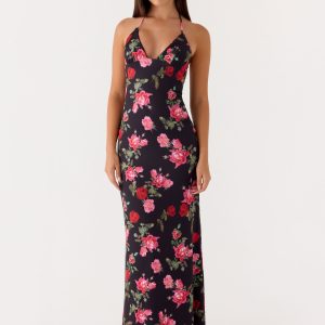 Lorrieanne Maxi Dress - Midnight Bloom