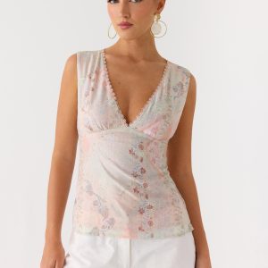 Lost In Love Top - Mystic Paisley