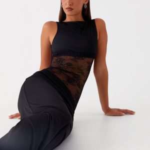 Lucinda Maxi Dress - Black