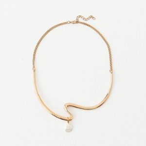 Lumen Choker Necklace - Gold
