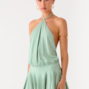 Mable Mini Dress - Green