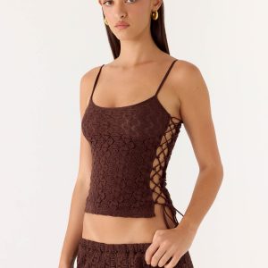 Mackenzie Top - Chocolate