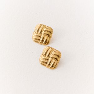 Main Thing Earrings - Gold