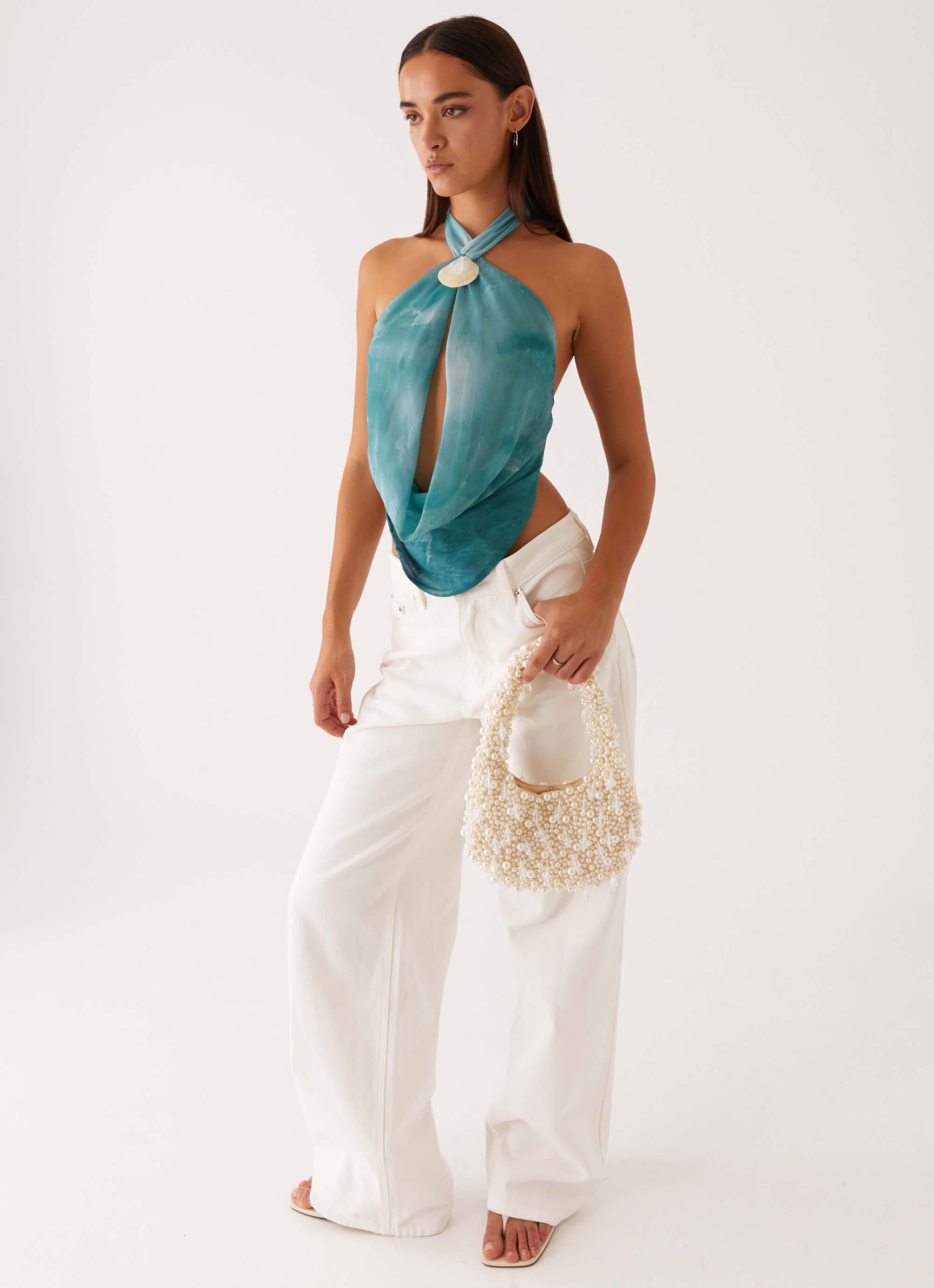 Malita Shoulder Bag - Pearl - Image 4