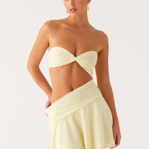 Marbella Mini Dress - Yellow