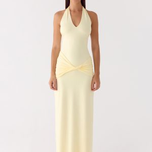 Maribelle Maxi Dress - Lemon