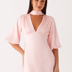 Mary Mini Dress - Pink