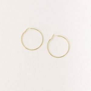 Maxxy Hoop Earrings - Gold