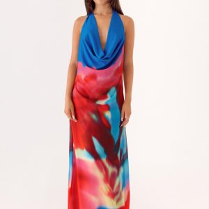 Mayu Maxi Dress - Twilight Petal