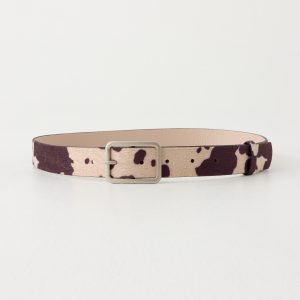 Mercury Kiss Belt - Brown Cow