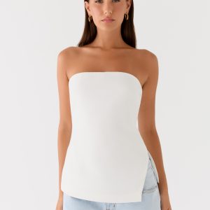 Midnight Glance Top - White