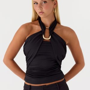 Midnight Sky Top - Black