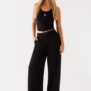Midnight City Suit Pants - Black
