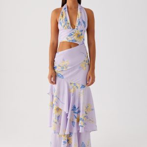 Mikayla Maxi Dress - Lavender