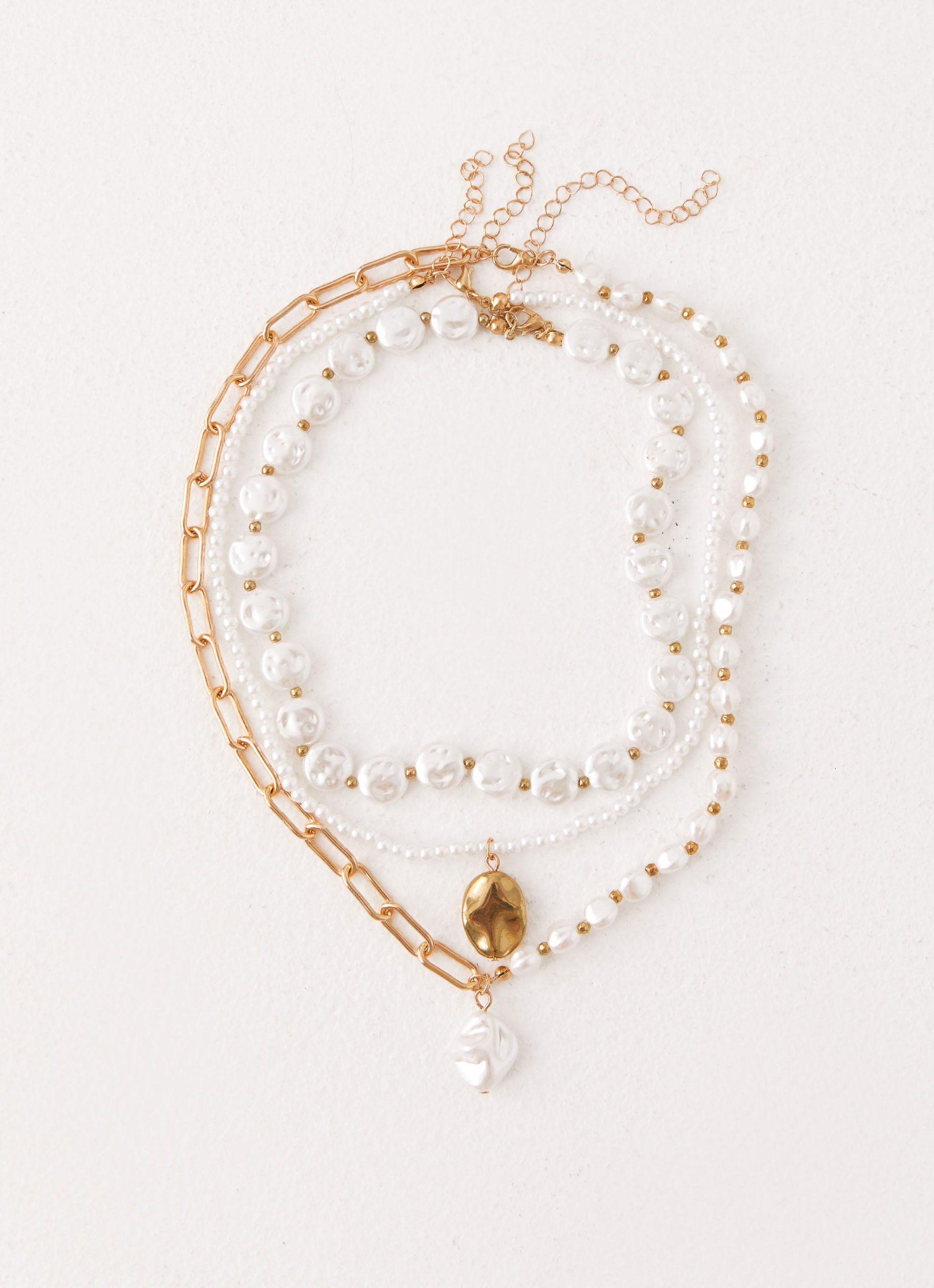 Minnie Necklace - Pearl - Image 3