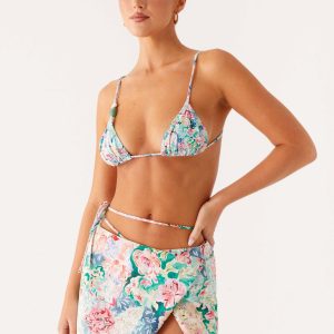 Miradelle Wrap Mini Skirt - Santorini Floral