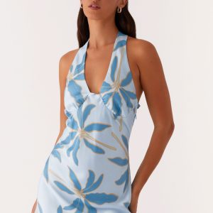 Miss Summer Mini Dress - Opulent Blue