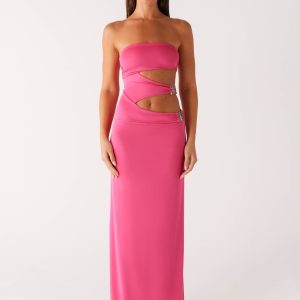 Montego Maxi Dress - Pink