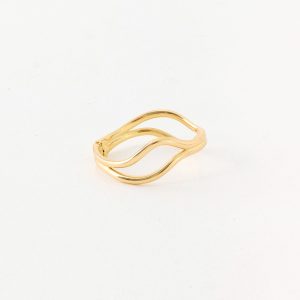Moonwell Bangle - Gold