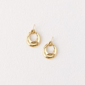 Movement Earrings - Gold